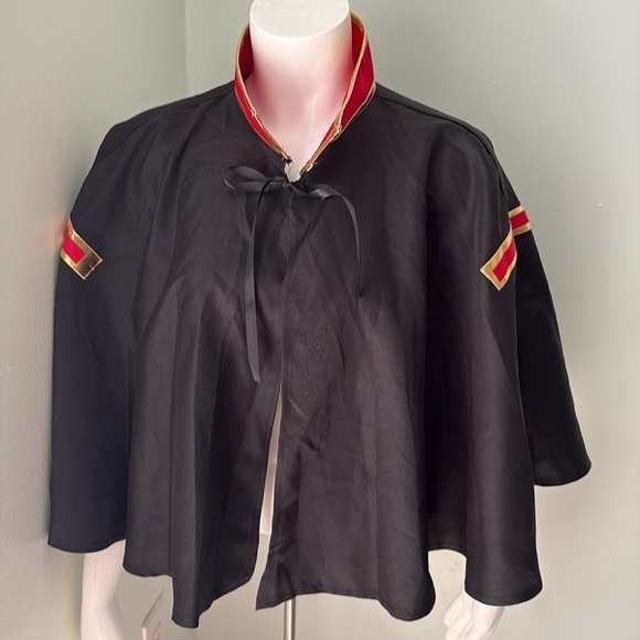 Jackets & Blazers - Cloak Cape Black Red Gold Cosplay Halloween Anime